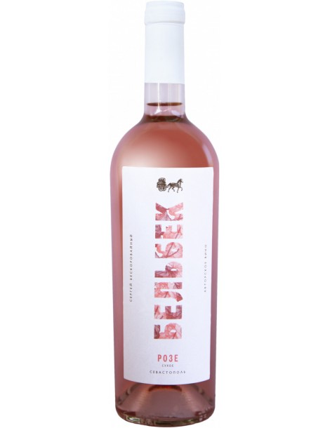 Бельбек Розе розовое сухое 12,8% 0,75л.