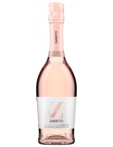 Зардетто Проссеко Розе экстра драй розовое сухое 11% 0,75л.