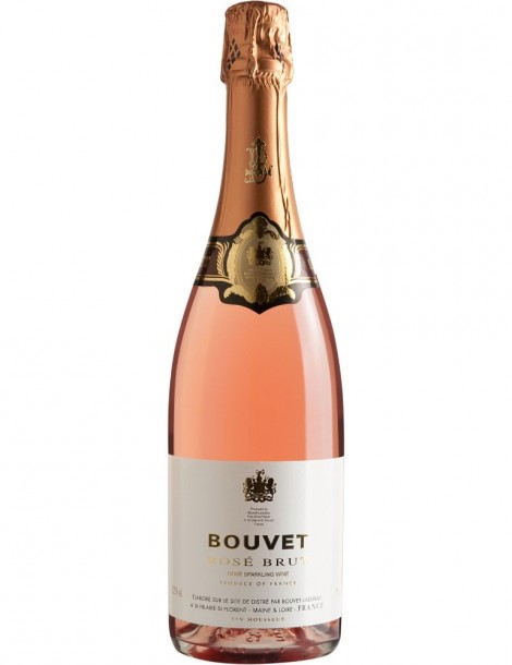 Буве Розе Брют розовое сухое 12,5% 0,75л.