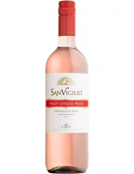 СанВиджилио Пино Гриджио Розато розовое сухое 12% 0,75л.