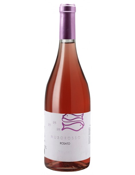Тагаро Музо Россо Розато розовое полусухое 12,5% 0,75л.